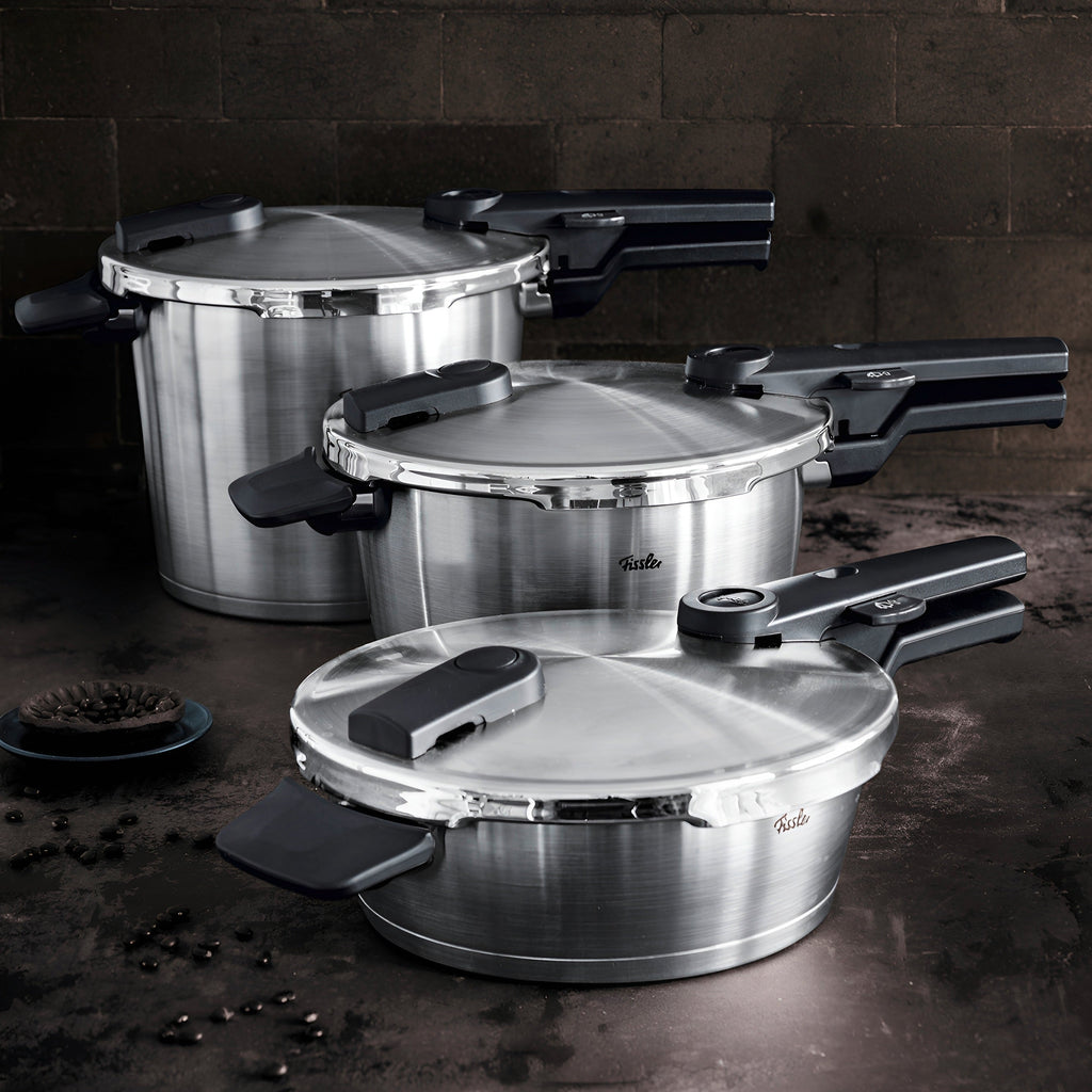 Fissler Vitaquick Premium Schnellkochtopf 10-8-6-4,5-3,5-2,5 Liter made in germany induktion